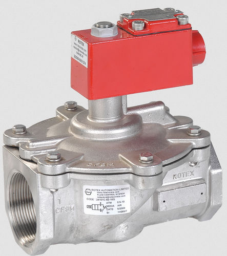 Electroválvula de control asistido - 24201 - Rotex Automation Limited - de 2 vías / NA / agua