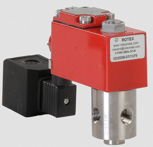 Electroválvula de control directo - 30170 - Rotex Automation Limited - de 3 vías / NC / para gas