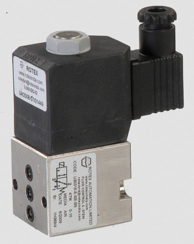 Electroválvula de control directo - 30316 - Rotex Automation Limited - de 3 vías / NC / agua