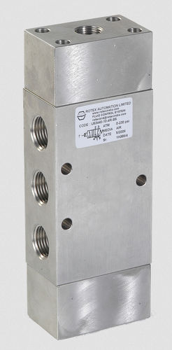 Electroválvula de control asistido - 53440 - Rotex Automation Limited - de 5 vías / NC / para gas