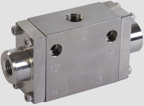Electroválvula de control asistido - GDAF7410 - Rotex Automation Limited - de 3 vías / NC / para gas