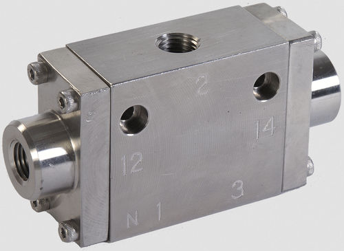 Electroválvula de control asistido - GVAF7411 - Rotex Automation Limited - de 5 vías / para gas / aceite