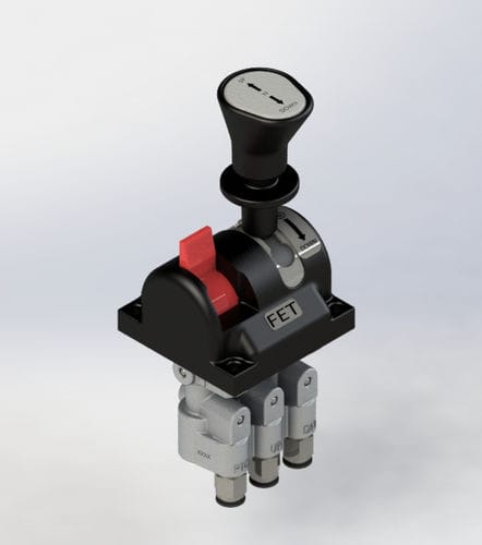 Válvula de pistón - FET - Rotex Automation Limited - manual / de control / para aire