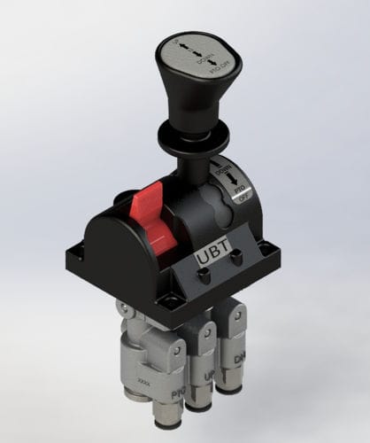 Válvula de pistón - UBT - Rotex Automation Limited - manual / de control / para aire