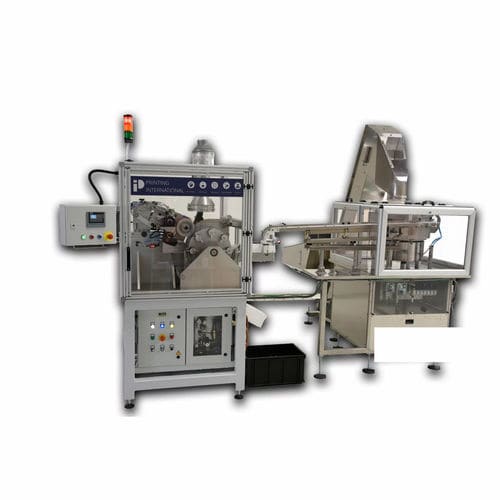 Máquina de tampografía para aplicaciones médicas - CHEIRON RSP - PRINTING INTERNATIONAL - de tintero cerrado / automática / rápida