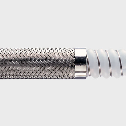 Trenza para tubo flexible de acero inoxidable - Corroflon SS - AFLEX HOSE LTD.