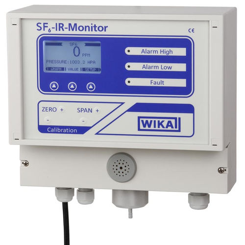 Aparato de vigilancia SF6 - GA35 - WIKA Alexander Wiegand SE & Co. KG - de concentración / de caudal / de humedad