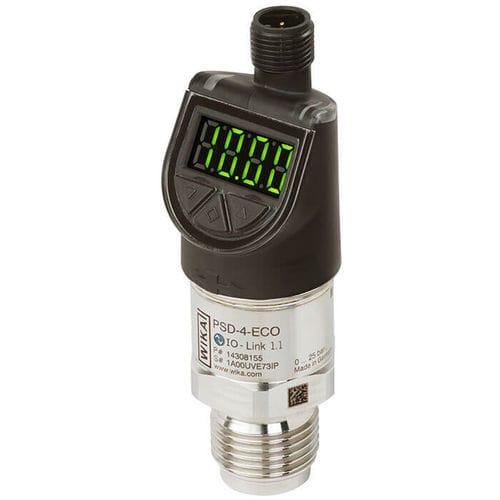 Presostato electrónico - PSD-4-ECO - WIKA Alexander Wiegand SE & Co. KG - con interfaz IO-Link / para aplicaciones hidráulicas / OEM
