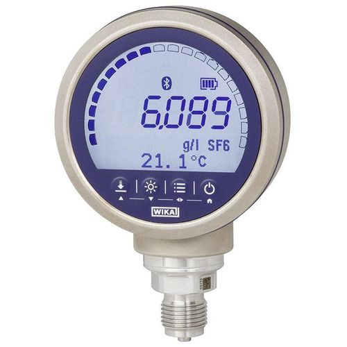 Indicador de temperatura - GDI-100-D - WIKA Alexander Wiegand SE & Co. KG - de presión / de densidad / visualizador LCD