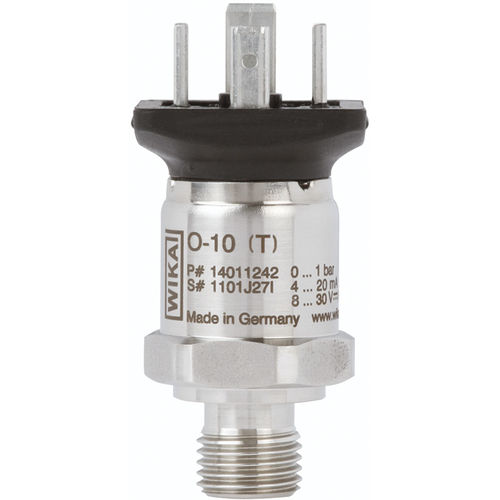 Sensor de presión absoluta - O-10 - WIKA Alexander Wiegand SE & Co. KG - de capa fina / 4-20 mA / 0-5 V