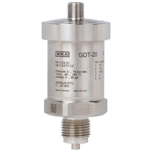 Transmisor de presión de membrana - GDT-20 - WIKA Alexander Wiegand SE & Co. KG - térmico / RS-485 / Modbus