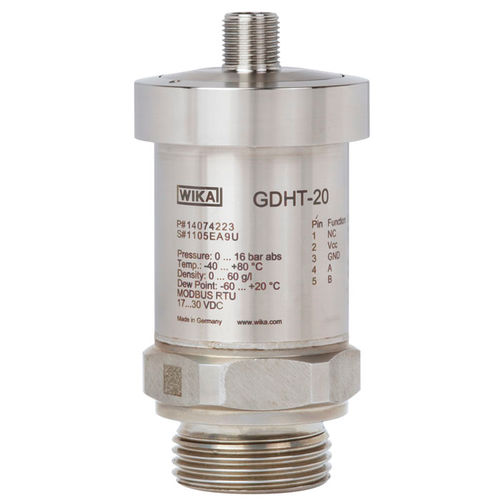 Transmisor de presión relativa - GDHT-20 - WIKA Alexander Wiegand SE & Co. KG - de membrana / Modbus / roscado