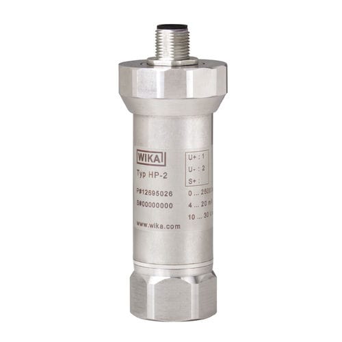 Sensor de presión relativa - HP-2 series - WIKA Alexander Wiegand SE & Co. KG - de membrana / analógico / roscado
