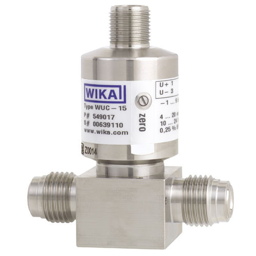 Sensor de presión relativa - WUC-1 series - WIKA Alexander Wiegand SE & Co. KG - de capa fina / analógico / roscado