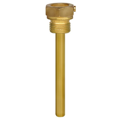 Termopozo de soldar - SWT52 series - WIKA Alexander Wiegand SE & Co. KG - de rosca / de acero inoxidable / para sensor de temperatura