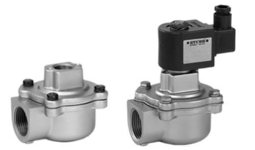 Electroválvula de control asistido - 9150 series - Avcon Controls PVT. Ltd. - de 2 vías / agua / aire