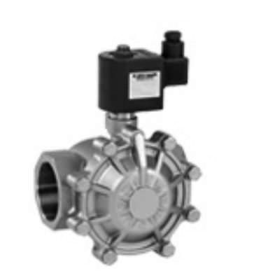 Electroválvula de control asistido - 9130 D series - Avcon Controls PVT. Ltd. - de 2 vías / NC / para agua caliente