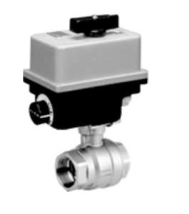 Válvula de bola - 2560 F/2561 F - Avcon Controls PVT. Ltd. - con mando eléctrico / de control / para gas