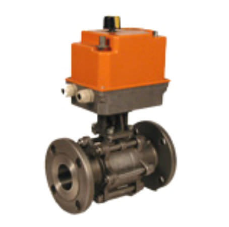 Válvula de bola - 2570 F series - Avcon Controls PVT. Ltd. - con mando eléctrico / de control / para gas