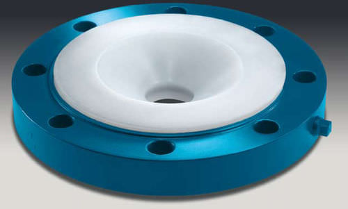 Brida para tuberías - Baum Kunststoffe GmbH - de acero al carbono / revestida de PTFE / de rosca