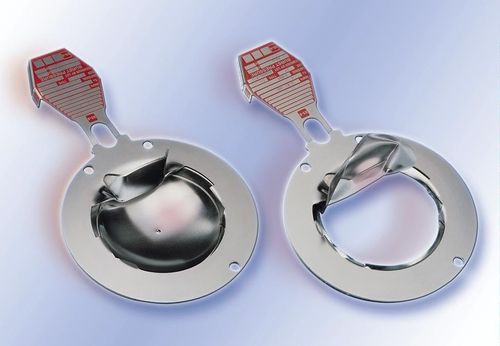 Disco de ruptura de asiento angular - SKr™ - BS&B SAFETY SYSTEMS, L.L.C. - de acero inoxidable