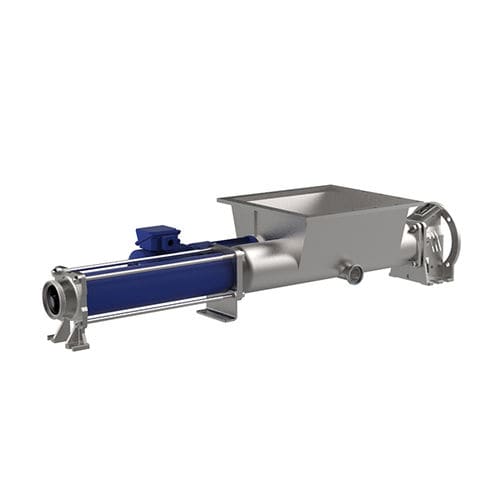 Bomba de tornillo - MCR  - CSF Inox Spa - para productos agroalimentarios / con motor eléctrico / autocebante