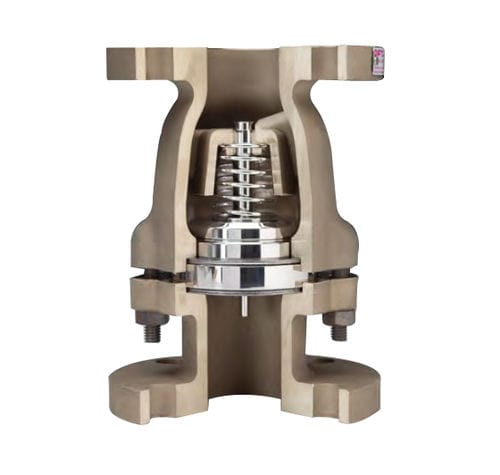 Válvula de retención de disco - Excalibur® NAB - DFT Inc. - para agua / con brida / de bronce