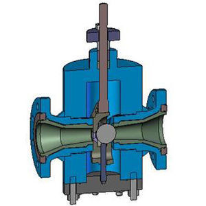 Válvula de bola - Ultra-Trol® - DFT Inc. - manual / con control neumático / eléctrica
