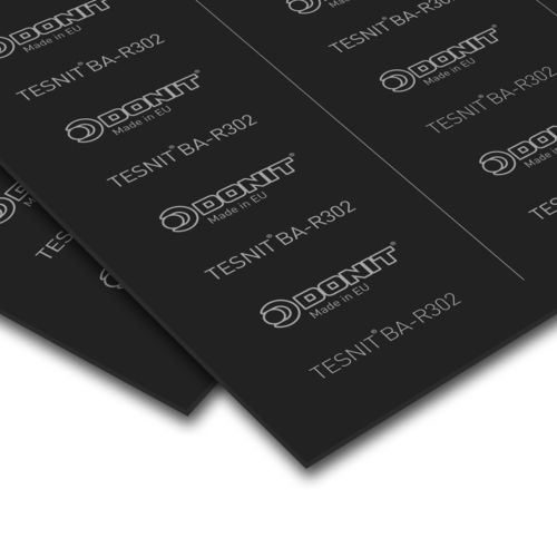 Lámina de junta de grafito - TESNIT® BA-R302 - DONIT TESNIT, d.o.o. - de acero / de NBR / de PTFE