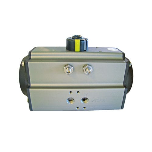Actuador para válvula neumático - 5050 DA - Dansk Ventil Center A/S - 90° / de doble efecto / de aluminio