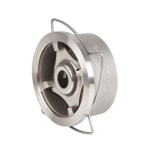 Válvula de retención de disco - 6116 - Dansk Ventil Center A/S - wafer / de acero inoxidable / de muelle