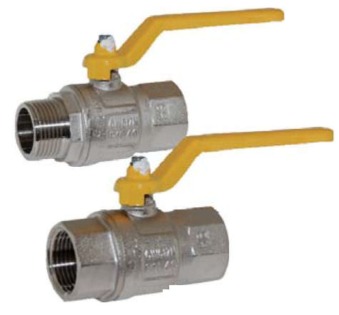 Válvula de bola - IK series - END-Armaturen GmbH & Co. KG - manual / de cierre / para gas