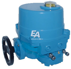 Actuador para válvula eléctrico - NE series - END-Armaturen GmbH & Co. KG - rotativo / para válvula de mariposa