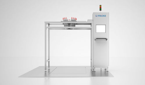 Dosificador para medios de viscosidad media - DOSING CLUSTER - FRICKE Abfülltechnik GmbH & Co. KG - de agua / para pintura / para medios de alta viscosidad