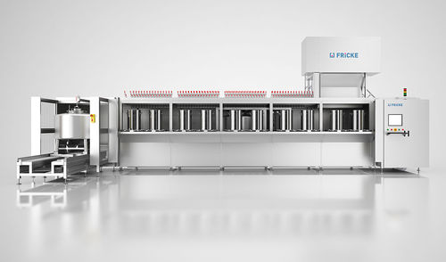 Dosificador de agua - DUPLEX - FRICKE Abfülltechnik GmbH & Co. KG - para medios de alta viscosidad / para líquido de baja viscosidad / para productos químicos