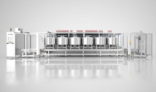 Dosificador de agua - CONCORDIA IV - FRICKE Abfülltechnik GmbH & Co. KG - para pintura / para medios de alta viscosidad / para líquido de baja viscosidad