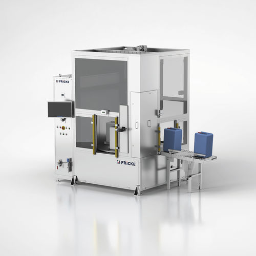 Llenadora automática - AFS 25 - FRICKE Abfülltechnik GmbH & Co. KG - de botes / encapsulada / para aceite comestible