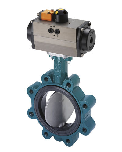 Válvula de mariposa - KG7 - GEFA Processtechnik - eléctrica / de cierre / para agua