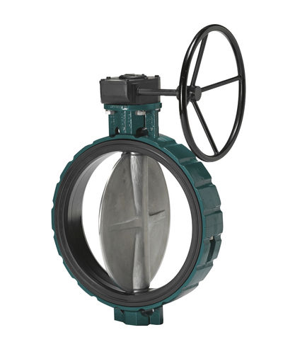 Válvula de mariposa - K 19 - GEFA Processtechnik - con volante / para agua / con bridas de montaje