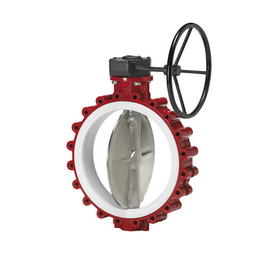 Válvula de mariposa - K 18 - GEFA Processtechnik - con volante / para agua / para alimentos líquidos y bebidas