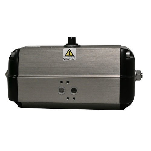 Actuador neumático - MC series - GEFA Processtechnik - rotativo / de acero inoxidable / robusto