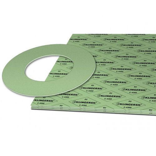 Lámina de junta de NBR - KLINGERSIL® C-4300 - KLINGER - de aramida / de agua / de alta presión