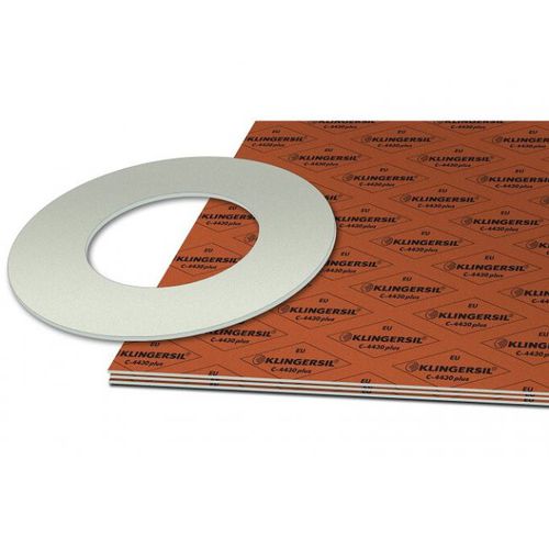 Lámina de junta de vidrio - KLINGERSIL® C-4430 PLUS - KLINGER - de NBR / de agua / de alta presión
