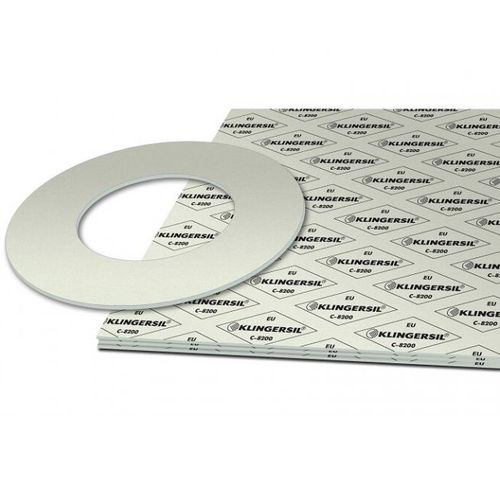 Lámina de junta de vidrio - KLINGERSIL® C-8200 - KLINGER - resistente a los ácidos / de alta presión