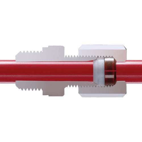 Conexión de tubo en T - 2D - EM-Technik GmbH - en cruz / de codo / de plástico