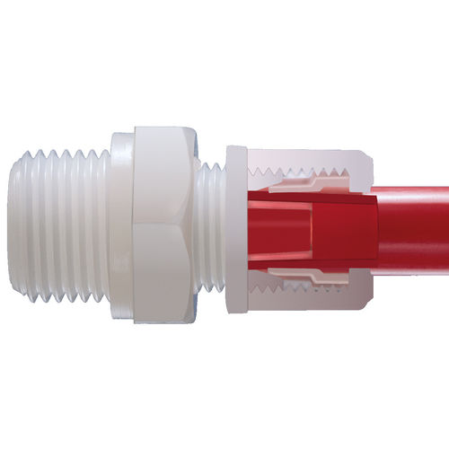 Racor para productos químicos - 1A - EM-Technik GmbH - para carburante / neumático / roscado