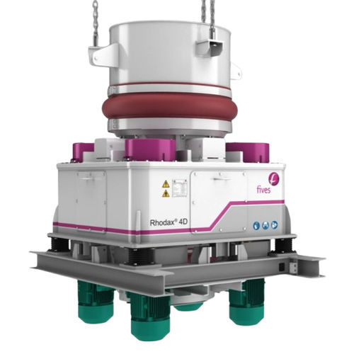 Machacadora de cono - FCB Rhodax® - Fives - estacionaria / compacta