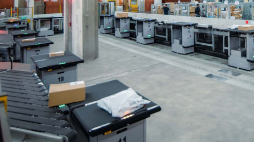 Robot móvil autónomo (AMR) de manipulación - GENI-ANT™ - Fives Cinetic SAS - para almacén / rápido / para selección