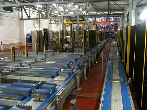 Sistema de transporte para transporte - Fives Cinetic SAS - para la industria alimentaria / de palés / para de bordes