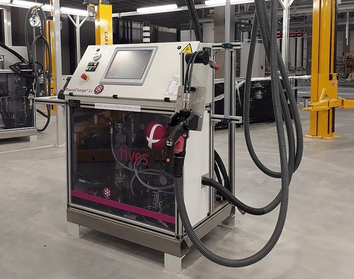 Llenadora automática - RAPIDCHARGE® L-AC - Fives Cinetic SAS - multicontenedor / para líquido / autónoma